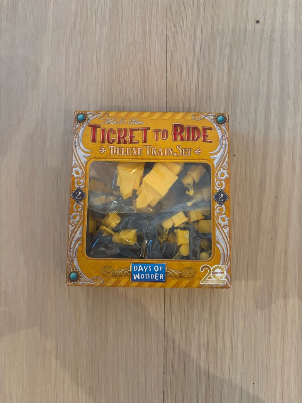 20th Anniversary Ticket to Ride Deluxe Train Set - Yellow